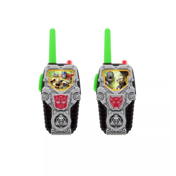 Kids Transformers Two Way Walkie Talkies Rise Of The Beasts Gift Set - Picture 1 of 8